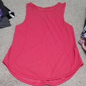 Lululemon Athletica Pink Muscle Tee Tank Top